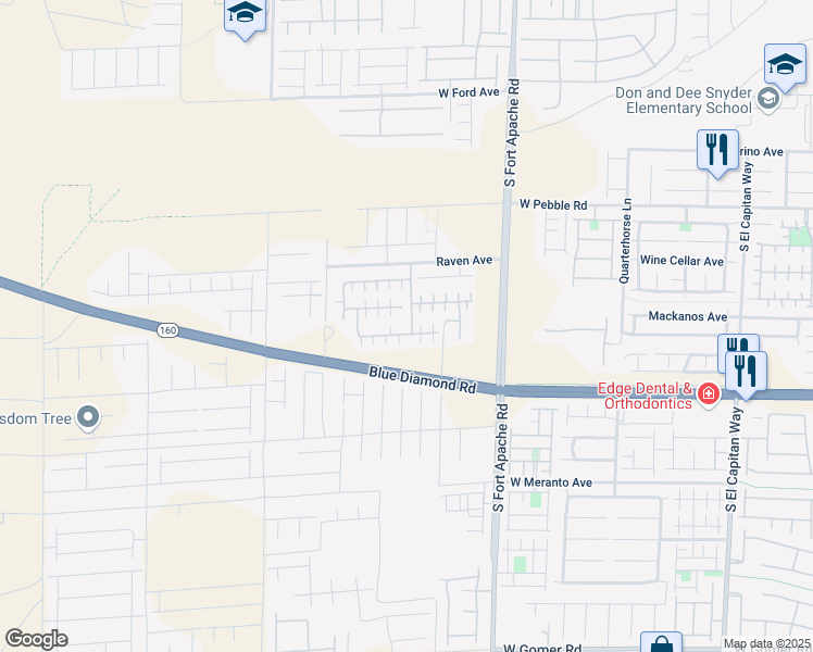 map of restaurants, bars, coffee shops, grocery stores, and more near 9578 Vega Carpio Avenue in Las Vegas