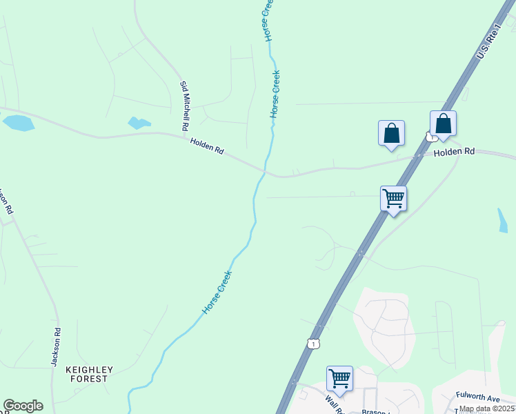 map of restaurants, bars, coffee shops, grocery stores, and more near 153 Sunset Drive in Youngsville