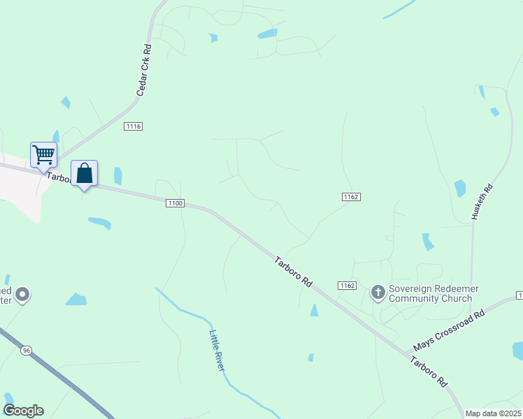 map of restaurants, bars, coffee shops, grocery stores, and more near 107 Colonial Drive in Youngsville