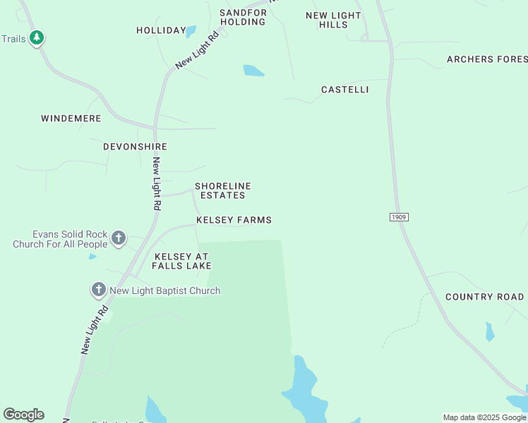 map of restaurants, bars, coffee shops, grocery stores, and more near 14900 Coveshore Drive in Wake Forest