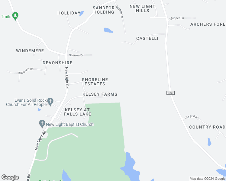 map of restaurants, bars, coffee shops, grocery stores, and more near 14900 Coveshore Drive in Wake Forest