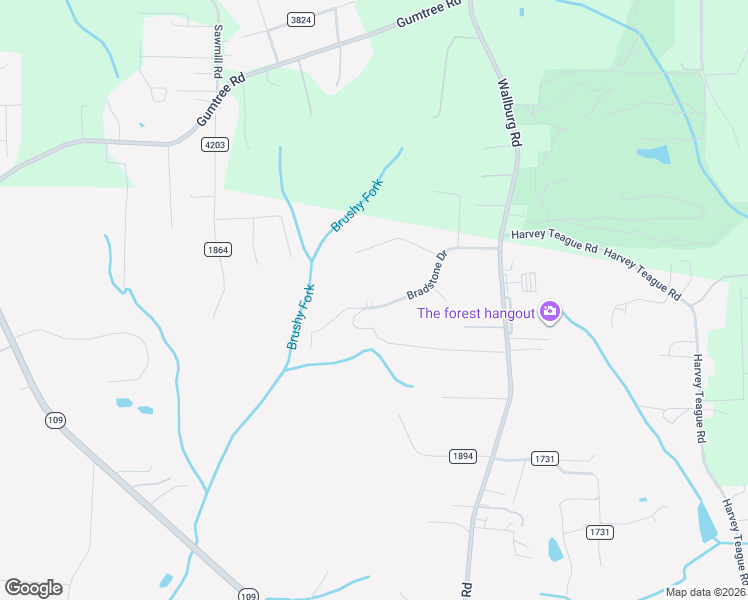 map of restaurants, bars, coffee shops, grocery stores, and more near 440 Bradstone Drive in Winston-Salem