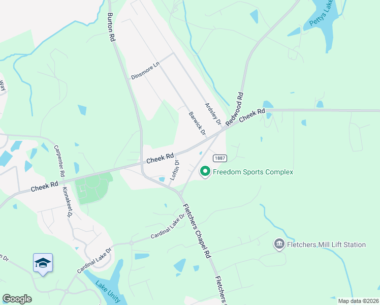 map of restaurants, bars, coffee shops, grocery stores, and more near 4012 Cheek Road in Durham