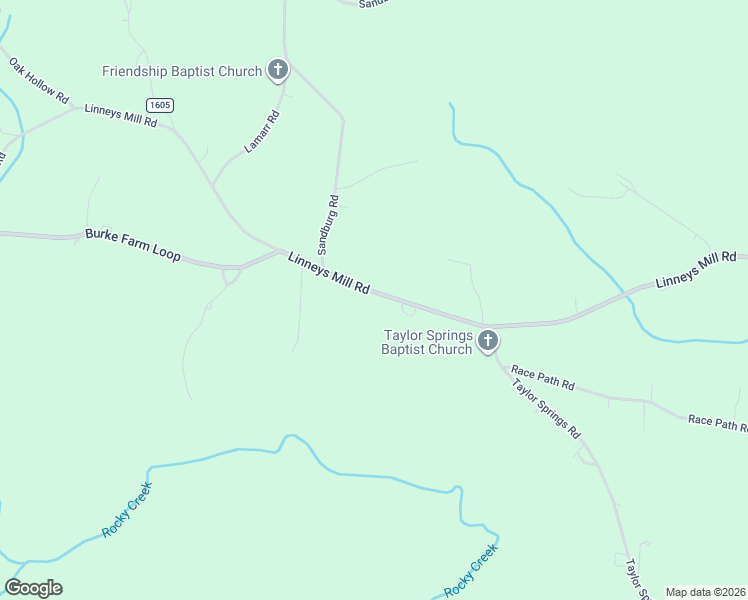 map of restaurants, bars, coffee shops, grocery stores, and more near 419 Linneys Mill Road in Union Grove