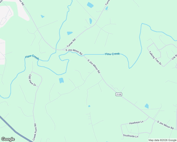 map of restaurants, bars, coffee shops, grocery stores, and more near 2634 Millbrook Drive in Haw River
