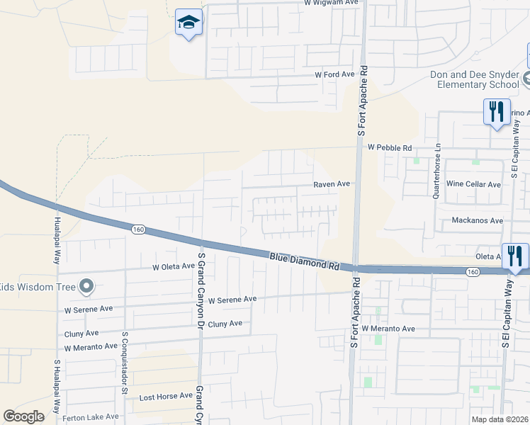 map of restaurants, bars, coffee shops, grocery stores, and more near 9638 Vega Carpio Avenue in Las Vegas