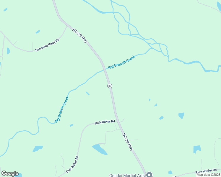 map of restaurants, bars, coffee shops, grocery stores, and more near 2848 North Carolina 39 in Louisburg