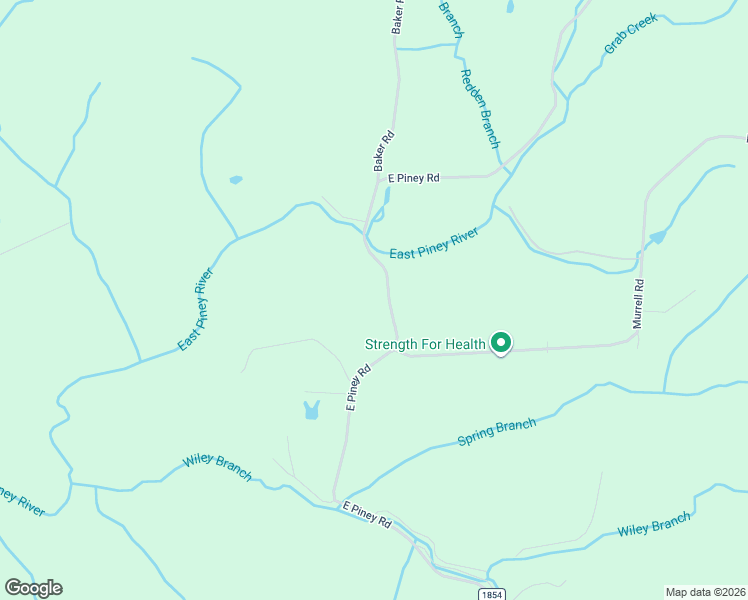 map of restaurants, bars, coffee shops, grocery stores, and more near 990 East Piney Road in Dickson