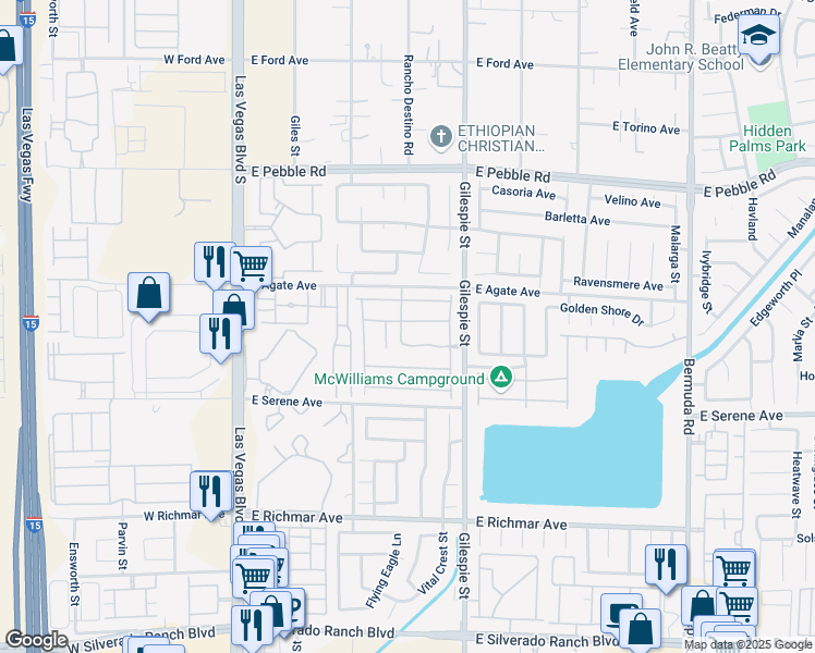map of restaurants, bars, coffee shops, grocery stores, and more near 9160 Long Island Street in Las Vegas
