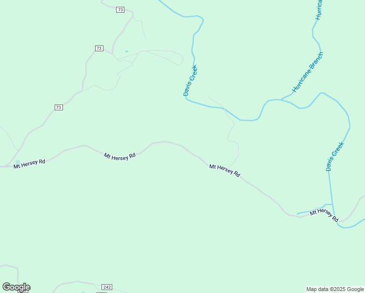 map of restaurants, bars, coffee shops, grocery stores, and more near Mount Hersey Road in Western Grove