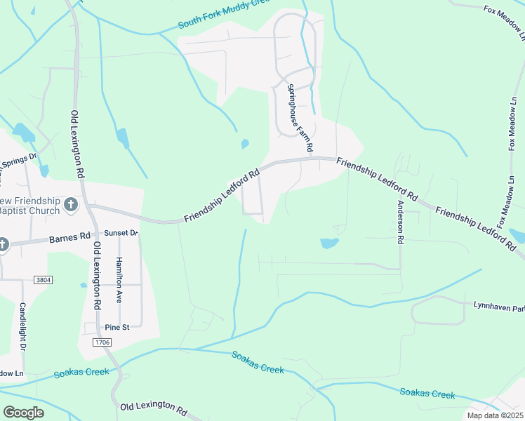 map of restaurants, bars, coffee shops, grocery stores, and more near 233 Davidson Heights Drive in Winston-Salem