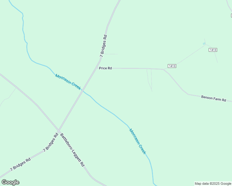 map of restaurants, bars, coffee shops, grocery stores, and more near 7 Bridges Road in Edgecombe County