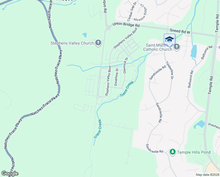 map of restaurants, bars, coffee shops, grocery stores, and more near 821 Carsten Street in Franklin