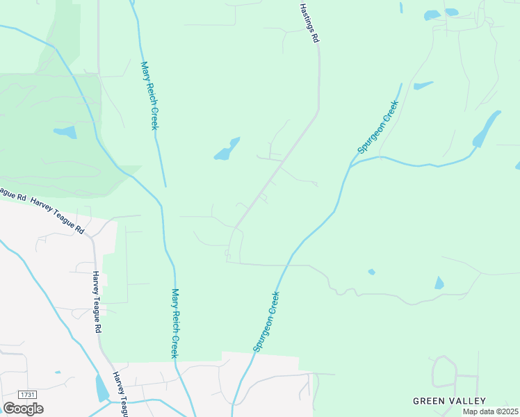 map of restaurants, bars, coffee shops, grocery stores, and more near 4141 Hastings Road in Kernersville
