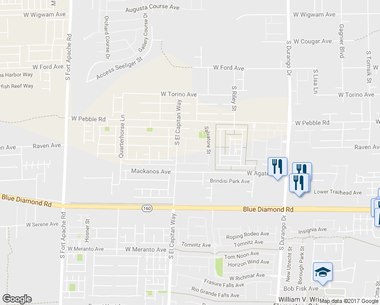 map of restaurants, bars, coffee shops, grocery stores, and more near 8953 Lanta Island Avenue in Las Vegas