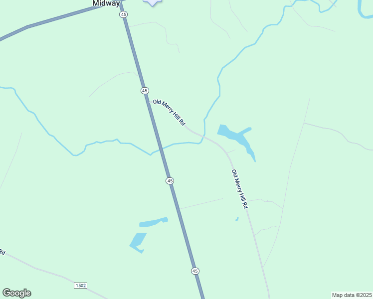 map of restaurants, bars, coffee shops, grocery stores, and more near 225 North Carolina 45 in Merry Hill