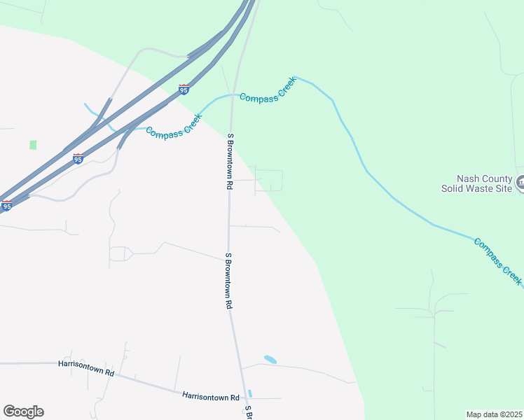 map of restaurants, bars, coffee shops, grocery stores, and more near 4094 South Browntown Road in Rocky Mount