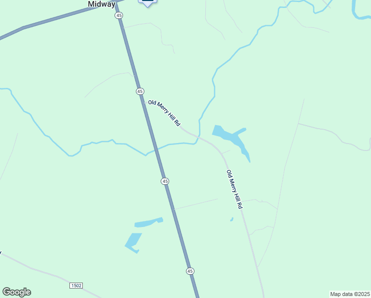 map of restaurants, bars, coffee shops, grocery stores, and more near 225 North Carolina 45 in Merry Hill