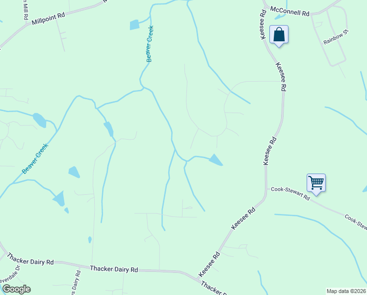 map of restaurants, bars, coffee shops, grocery stores, and more near 3008 Arborwood Drive in McLeansville