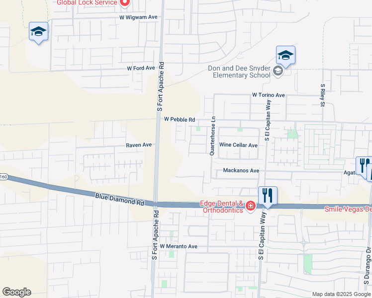 map of restaurants, bars, coffee shops, grocery stores, and more near 9027 Quintessa Cove Street in Las Vegas