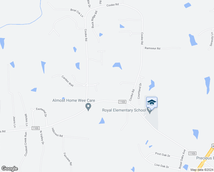 map of restaurants, bars, coffee shops, grocery stores, and more near 470 Flat Rock Church Road in Louisburg
