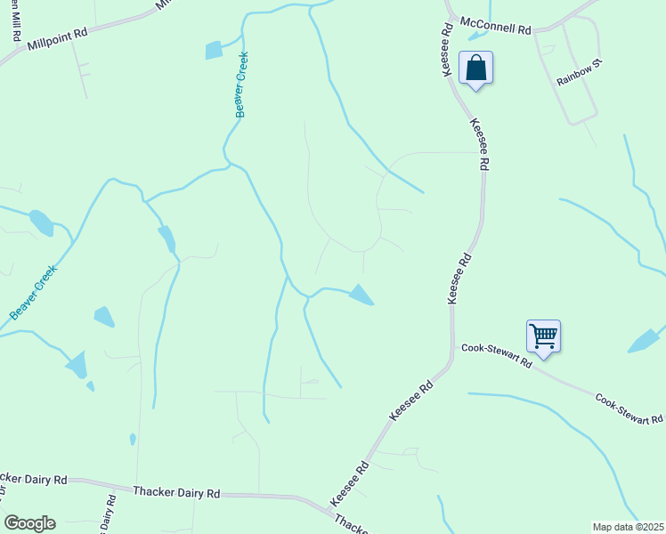 map of restaurants, bars, coffee shops, grocery stores, and more near 3003 Arborwood Drive in McLeansville