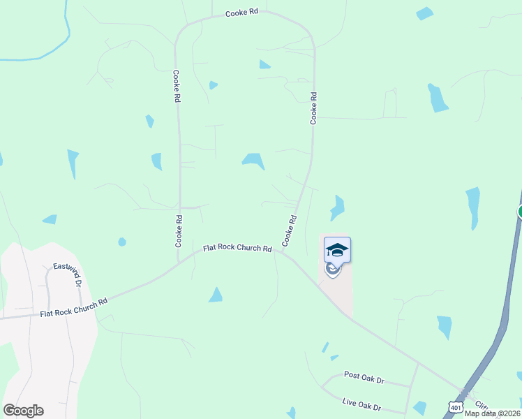 map of restaurants, bars, coffee shops, grocery stores, and more near 946 Cooke Road in Louisburg