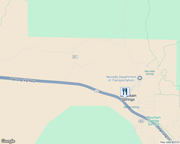 map of restaurants, bars, coffee shops, grocery stores, and more near 19502 Nevada 160 in Las Vegas