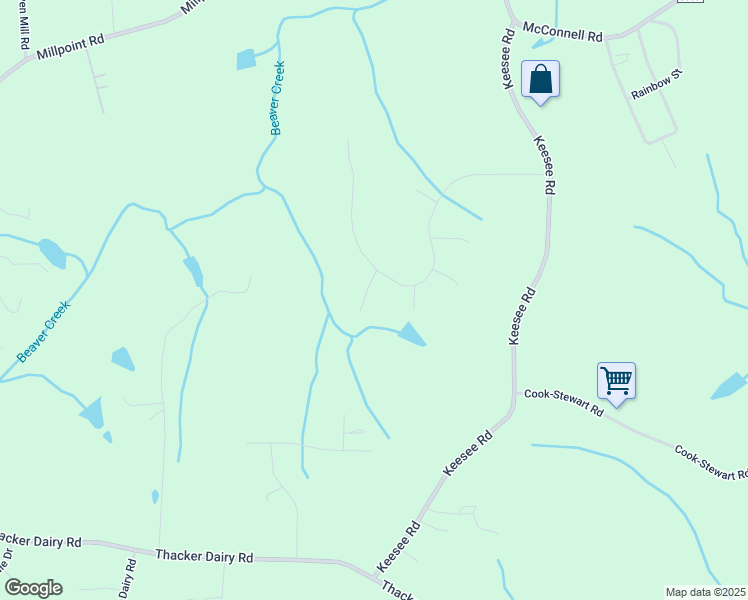 map of restaurants, bars, coffee shops, grocery stores, and more near 3003 Arborwood Drive in McLeansville