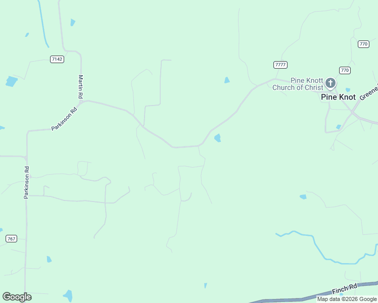 map of restaurants, bars, coffee shops, grocery stores, and more near 1861 Greene Road 715 in Paragould