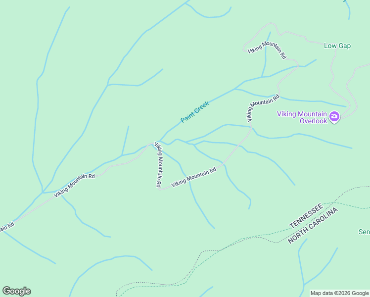 map of restaurants, bars, coffee shops, grocery stores, and more near 4415 Viking Mountain Road in Greeneville