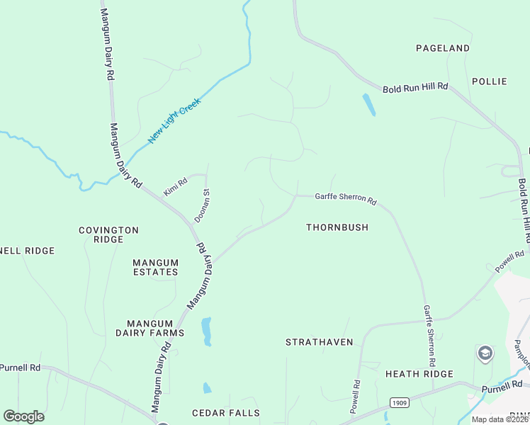 map of restaurants, bars, coffee shops, grocery stores, and more near 13224 Garffe Sherron Road in Wake Forest