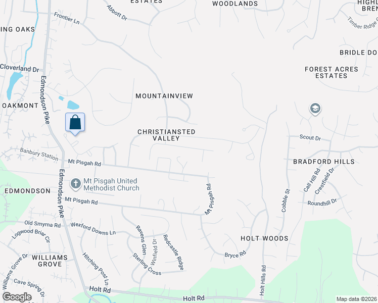 map of restaurants, bars, coffee shops, grocery stores, and more near 6265 Palomar Court in Nashville