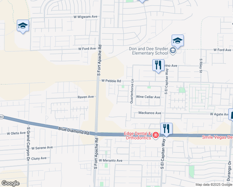 map of restaurants, bars, coffee shops, grocery stores, and more near 8973 Quintessa Cove Street in Las Vegas