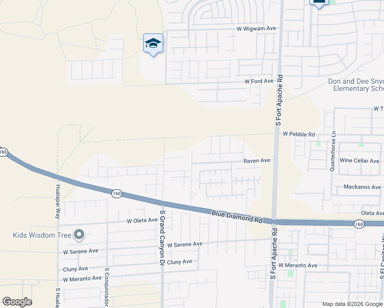 map of restaurants, bars, coffee shops, grocery stores, and more near 9267 South Park Street in Las Vegas