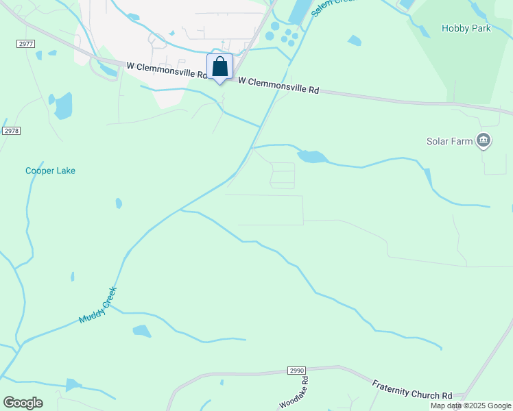 map of restaurants, bars, coffee shops, grocery stores, and more near 160 Evans Court in Winston-Salem