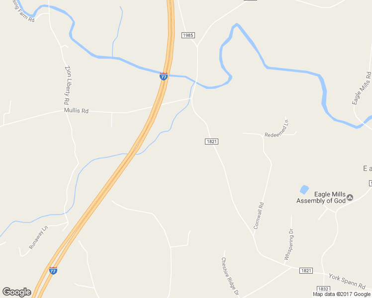 map of restaurants, bars, coffee shops, grocery stores, and more near 317 Trivette Road in Harmony