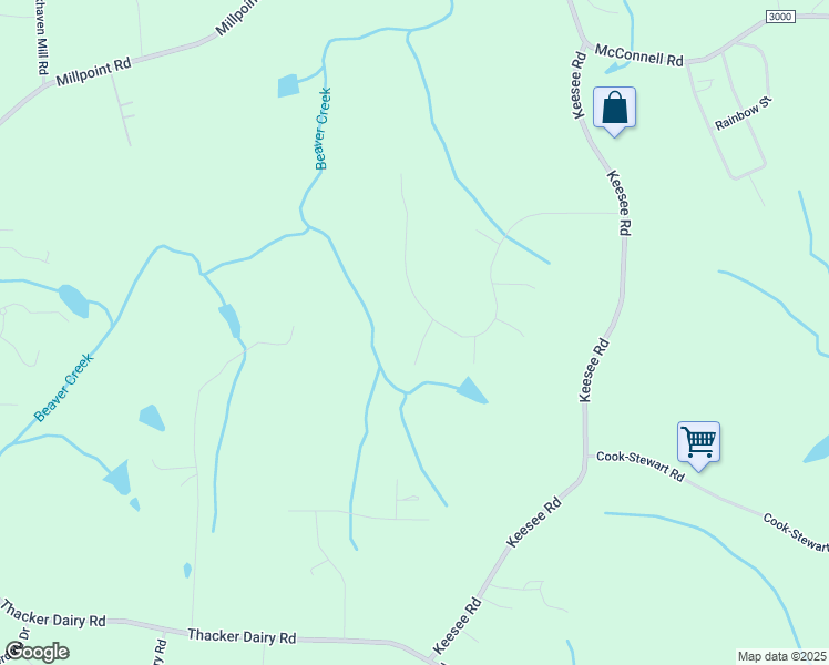 map of restaurants, bars, coffee shops, grocery stores, and more near 3000 Arborwood Drive in McLeansville