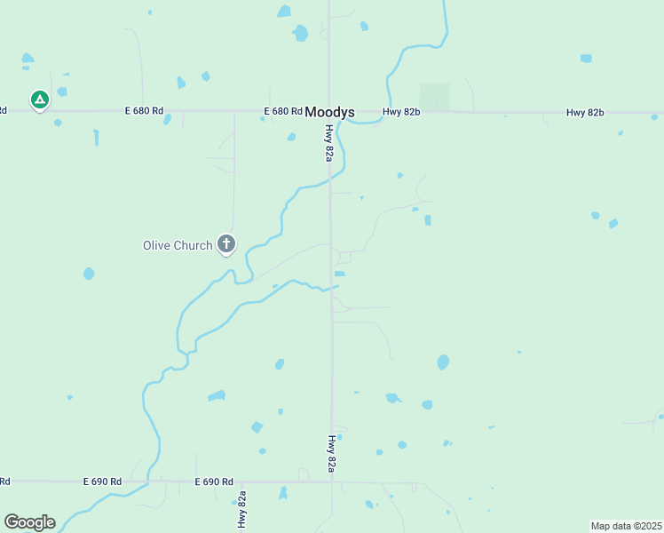 map of restaurants, bars, coffee shops, grocery stores, and more near 10414 Highway 82a in Tahlequah