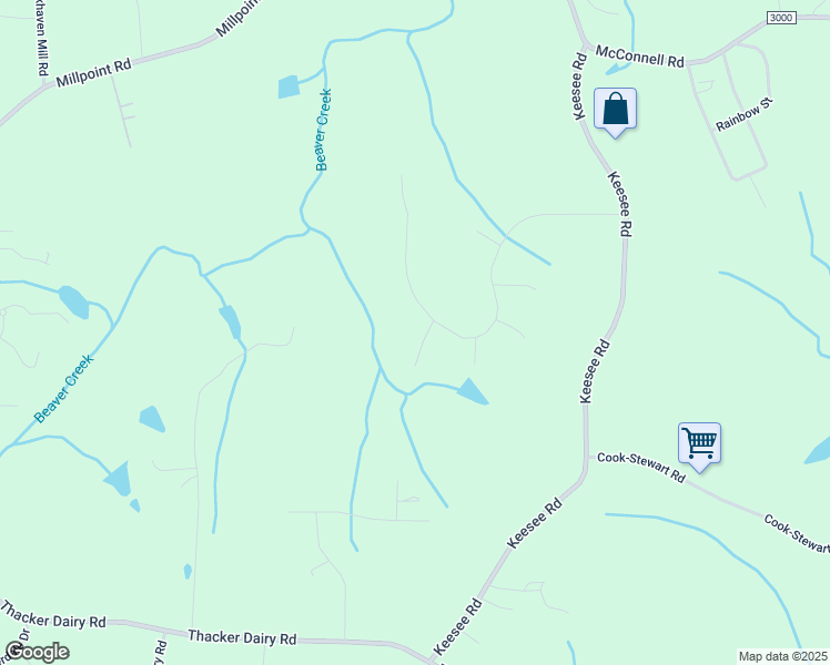 map of restaurants, bars, coffee shops, grocery stores, and more near 3000 Arborwood Drive in McLeansville