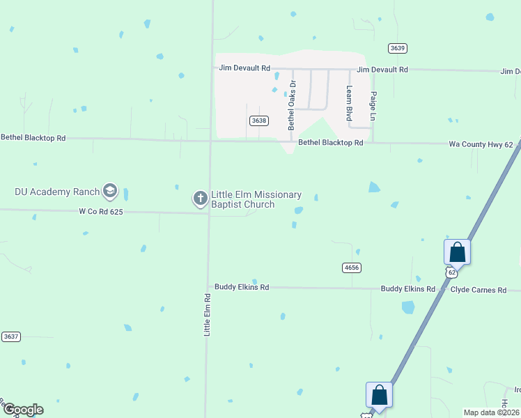 map of restaurants, bars, coffee shops, grocery stores, and more near 12198 Little Elm Road in Farmington