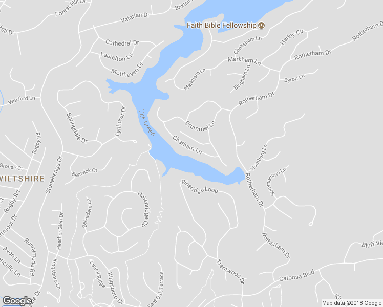 map of restaurants, bars, coffee shops, grocery stores, and more near 124 Chatham Lane in Crossville