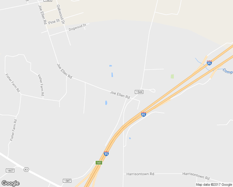 map of restaurants, bars, coffee shops, grocery stores, and more near Joe Ellen Road in Nash County