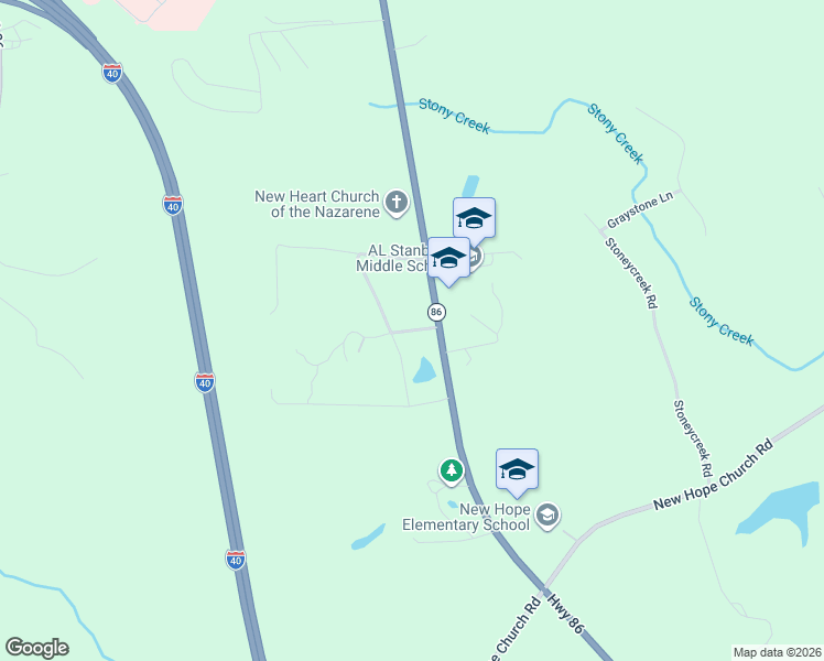 map of restaurants, bars, coffee shops, grocery stores, and more near 1807 Seminole Road in Hillsborough
