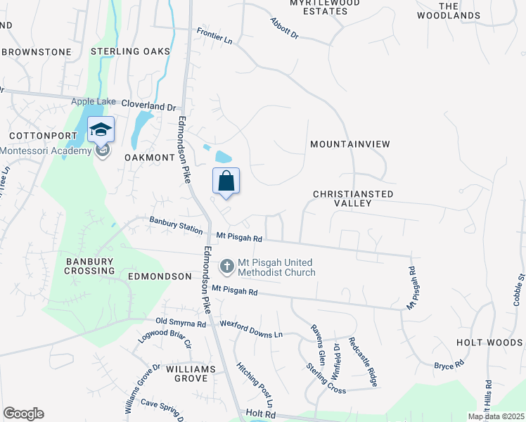 map of restaurants, bars, coffee shops, grocery stores, and more near 3132 Charles Park Drive in Nashville