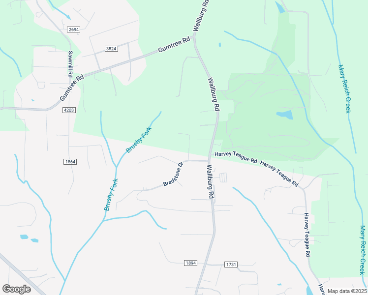 map of restaurants, bars, coffee shops, grocery stores, and more near 155 Junior Lane in Winston-Salem