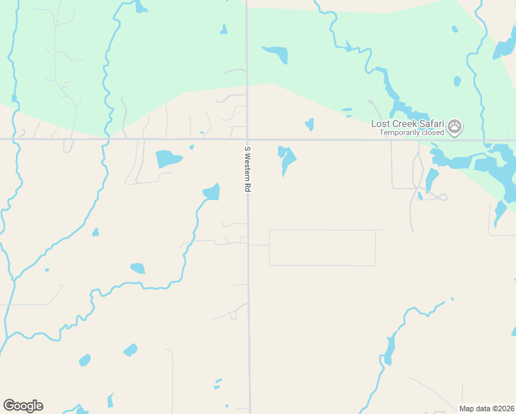 map of restaurants, bars, coffee shops, grocery stores, and more near 8215 South Western Road in Stillwater