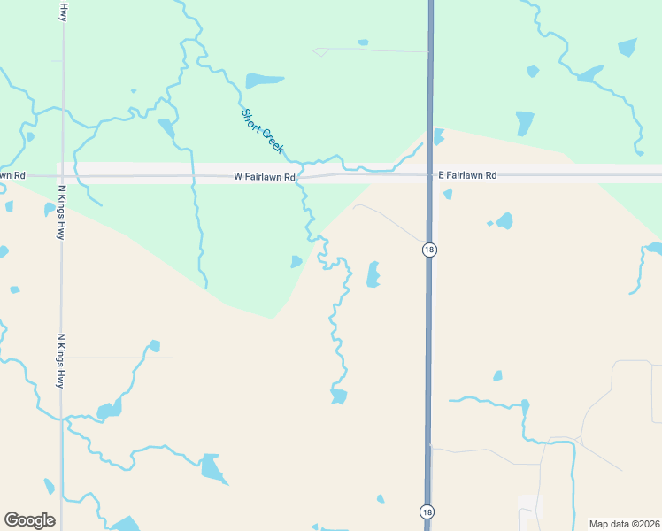 map of restaurants, bars, coffee shops, grocery stores, and more near 4418 North Little Avenue in Cushing