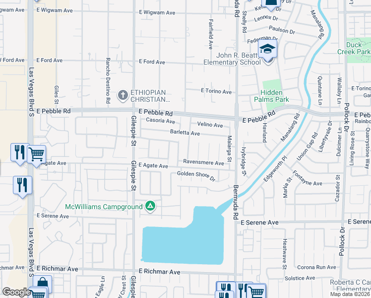 map of restaurants, bars, coffee shops, grocery stores, and more near 9053 San Marin Street in Las Vegas