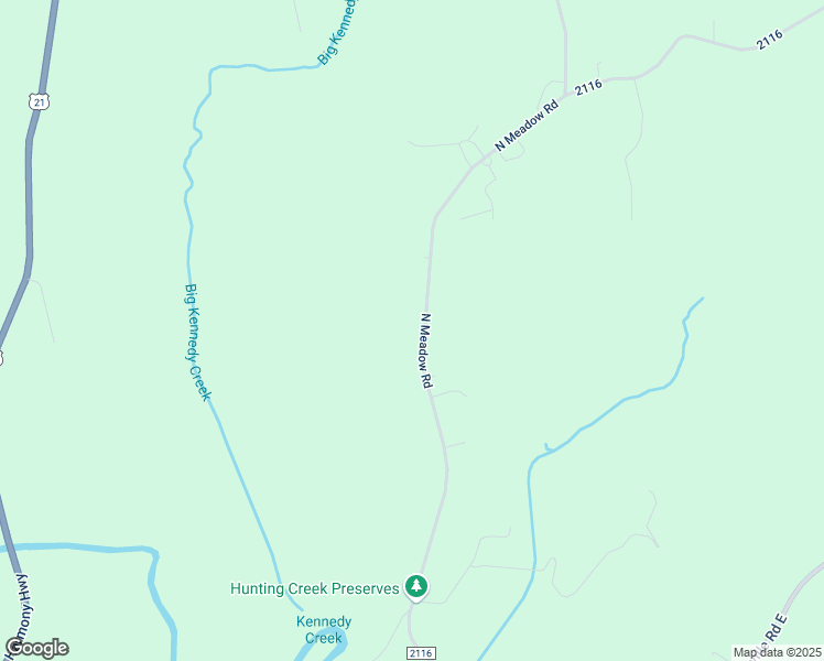 map of restaurants, bars, coffee shops, grocery stores, and more near 445 North Meadow Road in Harmony